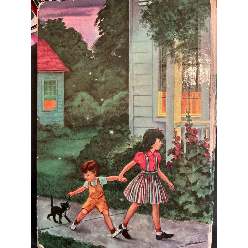 1955 Vintage 365 Bedtime Stories Whitman Publishing Nan Gilbert Jill Elgin Book